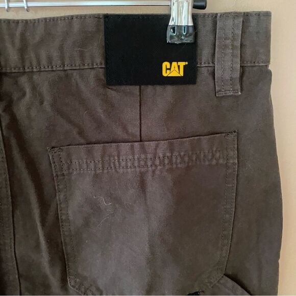 NWT CAT Caterpillar UO Exclusive patched carpenter pants men’s baggy 34 / 32 - Picture 10 of 13